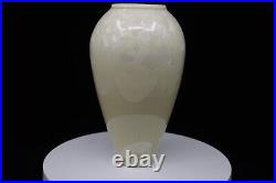 Tim Marcotte Studio Pottery Crystalline Art Pottery White Vase