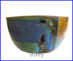 Tony Laverick (b. 1961) studio pottery vase/ bowl