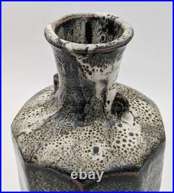 Trevor Corser Studio Pottery Speckled Glaze Vase 20th Century