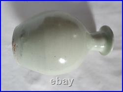 Trevor Corser by Leach studio pottery, St Ives, Celadon glaze vase Trevor Corser by Leach studio pottery, St Ives, Celadon glaze vase