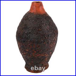 Tribal Studio Pottery Vase Bust Figure Head h28cm MCM