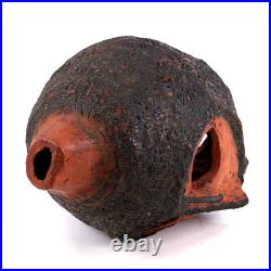 Tribal Studio Pottery Vase Bust Figure Head h28cm MCM