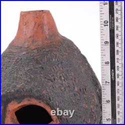 Tribal Studio Pottery Vase Bust Figure Head h28cm MCM