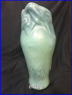 Turquoise 11 Van Briggle Studio Lorelei Nude Maiden Vase