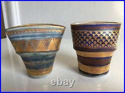 Two beautiful Mary Rich Pottery / Studio Pottery / Ceramics Vase