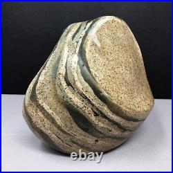 Unknown Maker Stoneware Pebble Vase #1554