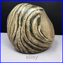 Unknown Maker Stoneware Pebble Vase #1554