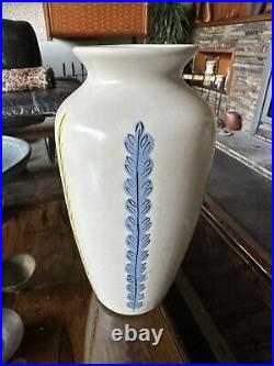 Unusual Poole Pottery Studio Freeform Vase With Design Codes