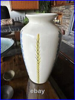 Unusual Poole Pottery Studio Freeform Vase With Design Codes