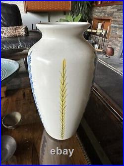 Unusual Poole Pottery Studio Freeform Vase With Design Codes