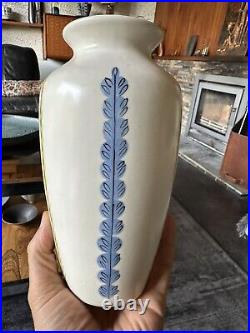 Unusual Poole Pottery Studio Freeform Vase With Design Codes