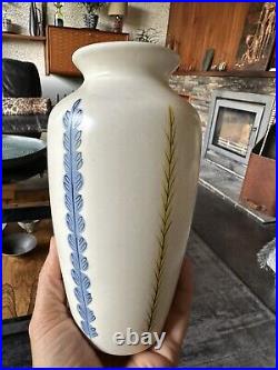 Unusual Poole Pottery Studio Freeform Vase With Design Codes