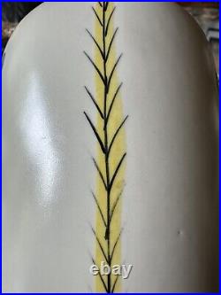 Unusual Poole Pottery Studio Freeform Vase With Design Codes