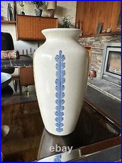 Unusual Poole Pottery Studio Freeform Vase With Design Codes