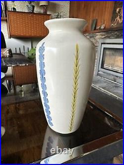 Unusual Poole Pottery Studio Freeform Vase With Design Codes