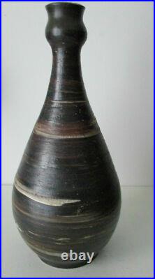 Unusual large york studio pottery vase form 1950s60s CASS ARDEN