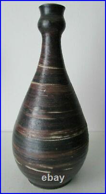 Unusual york studio pottery vase form 1950s60s