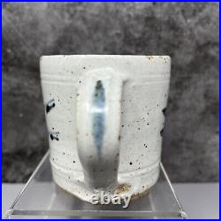 Ursula Mommens (1908-2010) Studio Pottery Small Cobalt Decorated Mug 8cm #1151 Ursula Mommens (1908-2010) Studio Pottery Small Cobalt Decorated Mug 8cm #1151