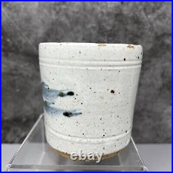 Ursula Mommens (1908-2010) Studio Pottery Small Cobalt Decorated Mug 8cm #1151 Ursula Mommens (1908-2010) Studio Pottery Small Cobalt Decorated Mug 8cm #1151