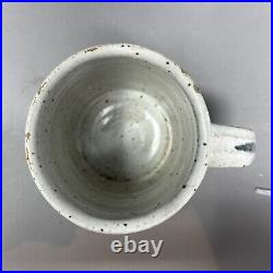 Ursula Mommens (1908-2010) Studio Pottery Small Cobalt Decorated Mug 8cm #1151 Ursula Mommens (1908-2010) Studio Pottery Small Cobalt Decorated Mug 8cm #1151