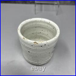 Ursula Mommens (1908-2010) Studio Pottery Small Cobalt Decorated Mug 8cm #1151 Ursula Mommens (1908-2010) Studio Pottery Small Cobalt Decorated Mug 8cm #1151