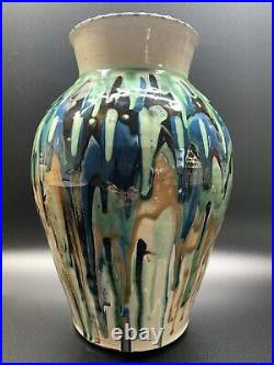 VERY RARE BIDEFORD POTTERY Harry Juniper STUDIO POTTERY VASE 10