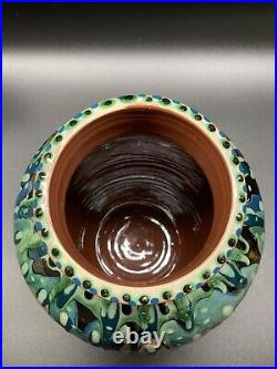 VERY RARE BIDEFORD POTTERY Harry Juniper STUDIO POTTERY VASE 10