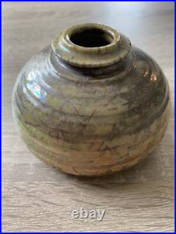 Very Rare Garry E Ball (1941-1981) American Studio Bud Vase A/f Very Rare Garry E Ball (1941-1981) American Studio Bud Vase A/f