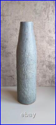 Vintage 1950s-70s UK Handcrafted Ceramic Studio Pottery Vase with Iron Spots Vintage 1950s-70s UK Handcrafted Ceramic Studio Pottery Vase with Iron Spots
