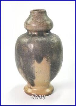 Vintage Art Nouveau Charles Greber French Studio Pottery Drip Glaze Vase