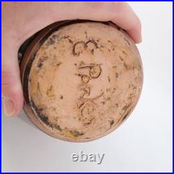 Vintage Art Pottery Vase Signed E Parkes h49cm Mid Century MCM