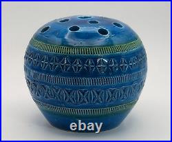 Vintage BITOSSI FLAVIA Rimini Blu Studio Pottery Frog Bud Vase Italian Vintage BITOSSI FLAVIA Rimini Blu Studio Pottery Frog Bud Vase Italian