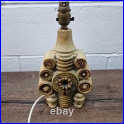 Vintage Bernard Rooke Signed Lamp Working 29cm Height Vintage Bernard Rooke Signed Lamp Working 29cm Height