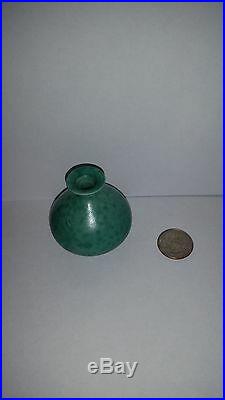 Vintage Berndt FRIBERG Miniature Vase GUSTAVSBERG-Sweden-Studio Art Pottery