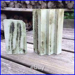 Vintage Carn Studio Pottery Job Lot Of 5 Vases One Signed John Beusmans Vintage Carn Studio Pottery Job Lot Of 5 Vases One Signed John Beusmans