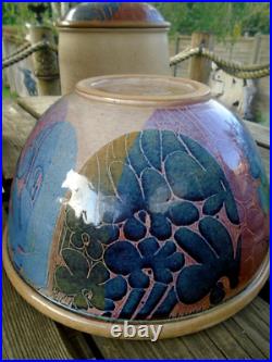 Vintage Crich Pottery Diana Worthy Studio Large Bowl Vintage Crich Pottery Diana Worthy Studio Large Bowl