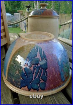 Vintage Crich Pottery Diana Worthy Studio Large Bowl Vintage Crich Pottery Diana Worthy Studio Large Bowl
