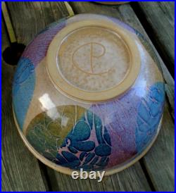 Vintage Crich Pottery Diana Worthy Studio Large Bowl Vintage Crich Pottery Diana Worthy Studio Large Bowl