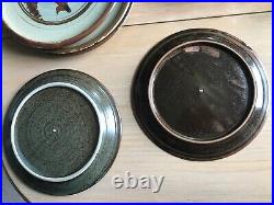 Vintage Crowan Harry and May Davis assorted pottery inc' super Tea pot, cups etc