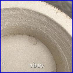 Vintage Dennis Coulden (1932-2015) Cracked Design Hand Built Studio Pottery Vase