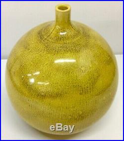 Vintage Granular William + Polia Pillin Vase, Mid-century Modern, c. 1960s70s