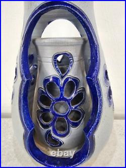 Vintage Gres De La Roche Salt Glazed Vase Signed