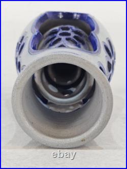 Vintage Gres De La Roche Salt Glazed Vase Signed