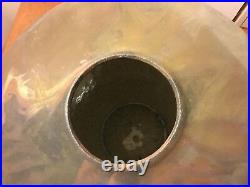 Vintage Huge Raku Tony Evans 10 T x 12D Pottery Vase Signed numbered # 731