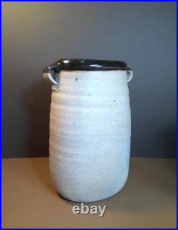 Vintage Ian Steele Studio Pottery Handled Vase