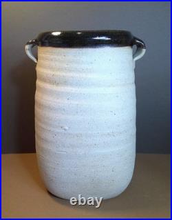 Vintage Ian Steele Studio Pottery Handled Vase