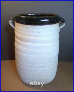 Vintage Ian Steele Studio Pottery Handled Vase