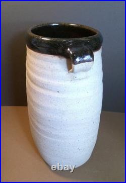 Vintage Ian Steele Studio Pottery Handled Vase