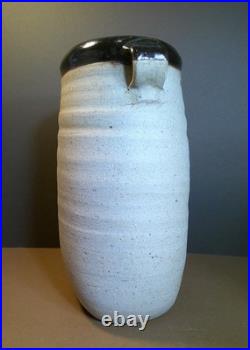 Vintage Ian Steele Studio Pottery Handled Vase