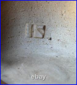 Vintage Ian Steele Studio Pottery Handled Vase